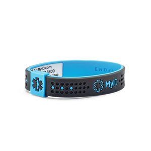 MyID SPORT | Bracelet | Gray/Blue | Small